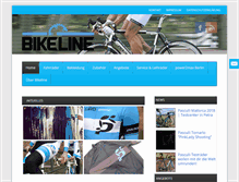 Tablet Screenshot of bikeline.net